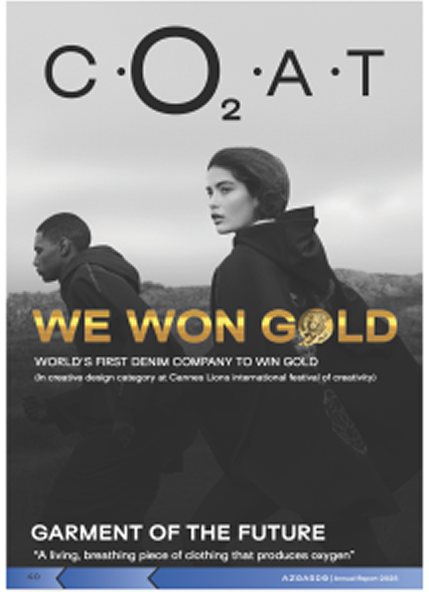 CO2AT Cannes Lions Gold award